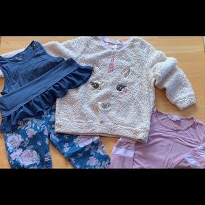 Size 10-12 girls clothing set